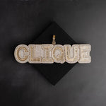 Load image into Gallery viewer, DUBSS - Custom Baguette Letter Pendant