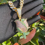 Load image into Gallery viewer, DUBSS - Hyse Rose Flower Pendant