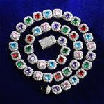 Load image into Gallery viewer, DUBSS - Colorful Clustered Tennis Chain