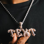 Load image into Gallery viewer, DUBSS - Custom Gothic Letter Pendant