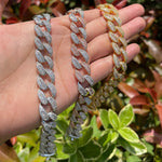 Load image into Gallery viewer, DUBSS - Iced Out 3 Layered Baguette Bracelet