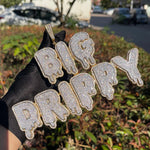 Load image into Gallery viewer, DUBSS - Custom Melting Letter Pendant