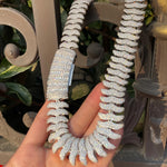 Load image into Gallery viewer, DUBSS - Iced Out Centipede Cuban Chain