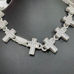 Load image into Gallery viewer, DUBSS - Iced Out Infinity Cross Chain