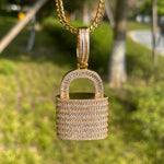 Load image into Gallery viewer, DUBSS - Iced Out Lock Pendant