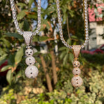 Load image into Gallery viewer, DUBSS - Iced Out Snowman Pendant