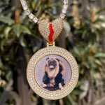 Load image into Gallery viewer, DUBSS - Custom Classy Broken Heart Photo Pendant