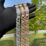 Load image into Gallery viewer, DUBSS - 20mm Iced Out Cuban Prong Flower Chain