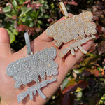 Load image into Gallery viewer, DUBSS - Iced Out Steppa Gun Pendant