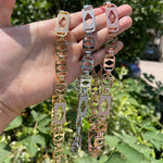 Load image into Gallery viewer, DUBSS - Iced Out Prong Diamond Shape Chain