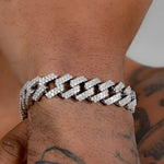 Load image into Gallery viewer, DUBSS - 14mm Iced Out Prong Bracelet