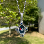 Load image into Gallery viewer, DUBSS - Iced Out Mirror Photo Pendant