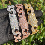 Load image into Gallery viewer, DUBSS - Spring Clasp Cuban Infinity Bracelet