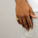 Load image into Gallery viewer, DUBSS - 10mm Iced Gold Hustler's Ring