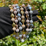 Load image into Gallery viewer, DUBSS - Iced Out Ball Heart Chain