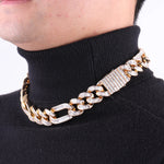 Load image into Gallery viewer, DUBSS - Spring Clasp Figaro Cuban Chain
