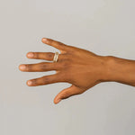 Load image into Gallery viewer, DUBSS - 10mm Iced Out Baguette Trend Ring