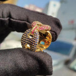 Load image into Gallery viewer, DUBSS - 10mm Colorful Cuban Ring