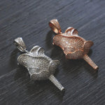 Load image into Gallery viewer, DUBSS - Iced Rose Flower Necklace