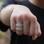 Load image into Gallery viewer, DUBSS - 8mm Iced Out Pave Ring