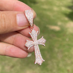 Load image into Gallery viewer, DUBSS - Iced Out Holy Cross Pendant