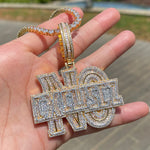 Load image into Gallery viewer, DUBSS - Iced Out No Excuse Pendant