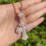 Load image into Gallery viewer, DUBSS - Iced Out Cross Pendant