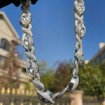 Load image into Gallery viewer, DUBSS - Iced Out Shape 8 Eye Cuban Chain