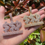 Load image into Gallery viewer, DUBSS - Iced Out Show Stay Down Pendant