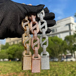 Load image into Gallery viewer, DUBSS - 20mm Baguette Cuban Lucky Bracelet