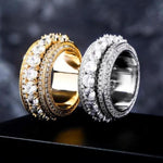 Load image into Gallery viewer, DUBSS - 15mm Iced Out Rotating Ring