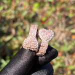 Load image into Gallery viewer, DUBSS - Iced Out Open Heart Ring