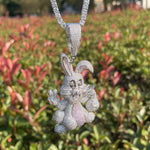 Load image into Gallery viewer, DUBSS - Iced Out Rabbit Pendant