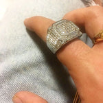 Load image into Gallery viewer, DUBSS - 12mm Crystal Square Ring