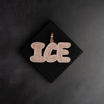 Load image into Gallery viewer, DUBSS - Custom Round Baguette Letter Pendant