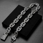 Load image into Gallery viewer, DUBSS - 14mm Sick Baguette Cuban Chain Necklace
