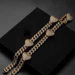 Load image into Gallery viewer, DUBSS - Discontinued Heart Miami Cuban Chain