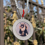 Load image into Gallery viewer, DUBSS - Custom Classy Broken Heart Photo Pendant