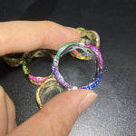 Load image into Gallery viewer, DUBSS - 10mm Colorful Cuban Ring