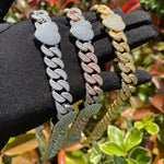 Load image into Gallery viewer, DUBSS - 18mm Iced Out Cuban Heart Chain