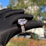 Load image into Gallery viewer, DUBSS - Iced Out Heart Rings