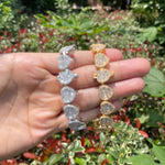 Load image into Gallery viewer, DUBSS - Iced Out Baguette Cute Heart Bracelet