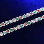 Load image into Gallery viewer, DUBSS - Colorful Clustered Tennis Chain