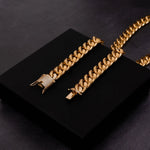 Load image into Gallery viewer, DUBSS - 10mm Iced Clasp Cuban Chain