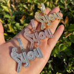 Load image into Gallery viewer, DUBSS - Iced Out See You Pendant