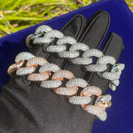 Load image into Gallery viewer, DUBSS - Iced Out Cuban Locket Clasp Bracelet