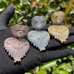 Load image into Gallery viewer, DUBSS - Iced Out Hearts Fly Pendant