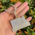 Load image into Gallery viewer, DUBSS - Iced Out Motivated By Loyalty Pendant