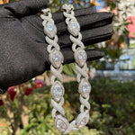 Load image into Gallery viewer, DUBSS - Iced Out Shape 8 Eye Cuban Chain