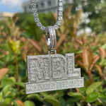 Load image into Gallery viewer, DUBSS - Iced Out Motivated By Loyalty Pendant